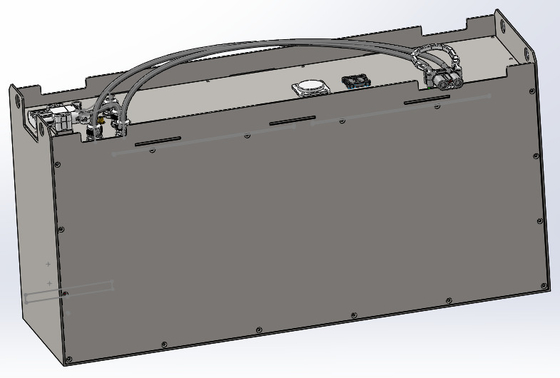Βαθιά Forklift κύκλων μπαταρία λίθιου 2000 φορές 1180mmx344mmx590mm